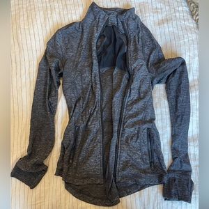 Dark Heather Gray LuluLemon Define Zip Jacket